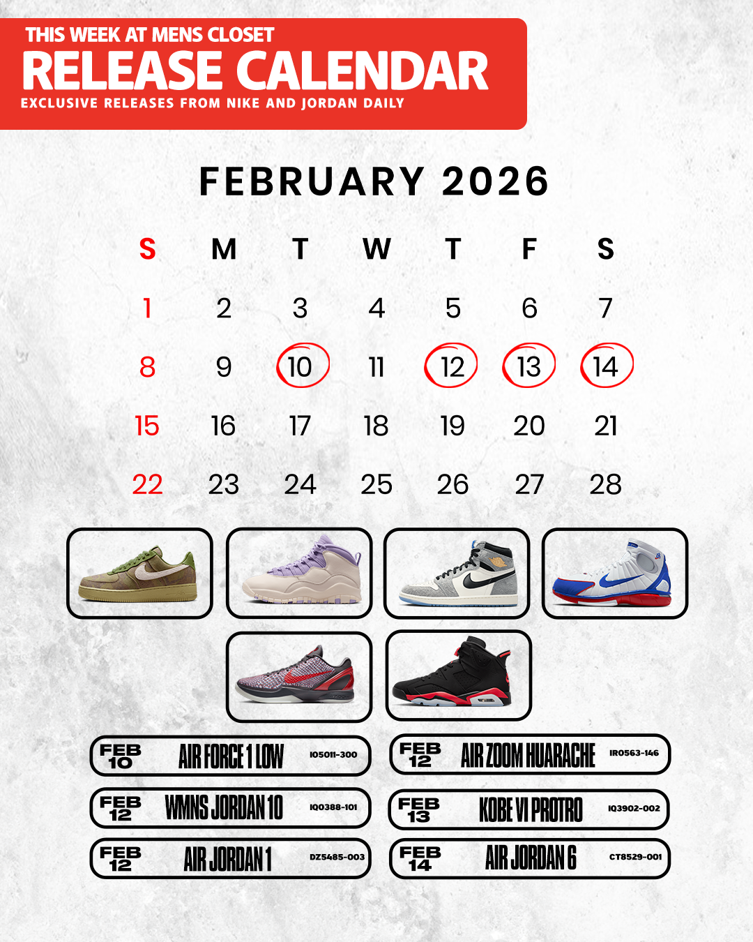 Nike and Air Jordan Releases This Week at Men’s Closet Orlando