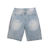 "Accomplished" Tribal Stone Denim Short