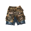 Camo x Denim Cargo Short