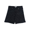 Gemstone Jorts - Black Wash