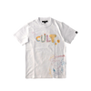 Short Sleeve Crew Neck Tee "Crayon Logo"