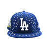 Embellished LA Hat - Blue