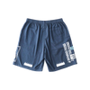 Socrates Printed Fleece Shorts - Navy
