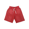 "Love" Red Stone Sweat Short