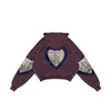 For The Future Hoodie - Viola Lifted Anchors
